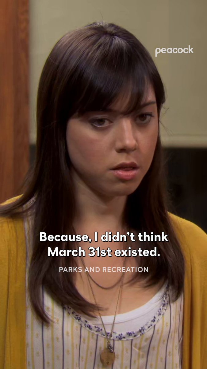 Always thinking of them on March 31st ❤️ #ParksAndRecreation is streaming on Peacock.