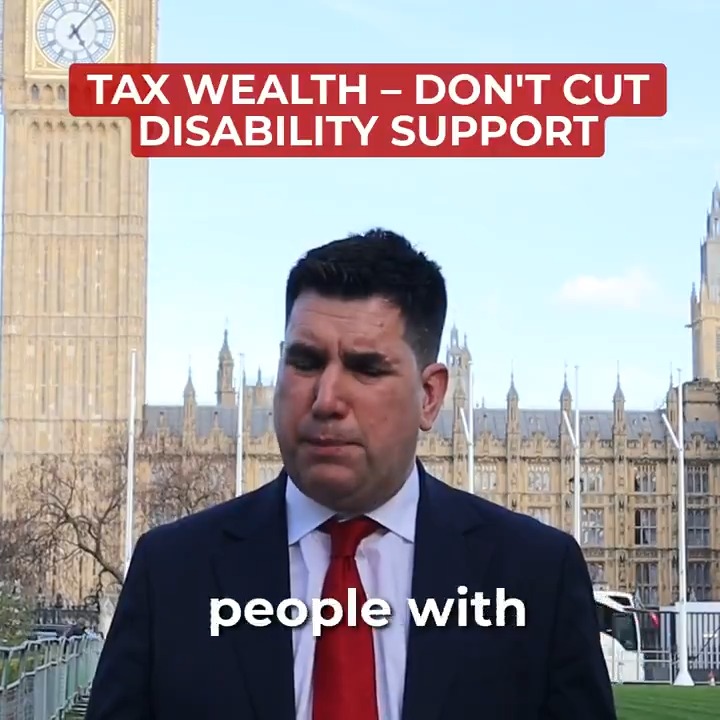 In just a few days, over 20,000 people have signed my petition demanding wealth taxes, not cuts to disability support. I’ll present this in Parliament ahead of any vote, as part of our campaign to get as many MPs as possible to vote down these cuts. Add your name below👇