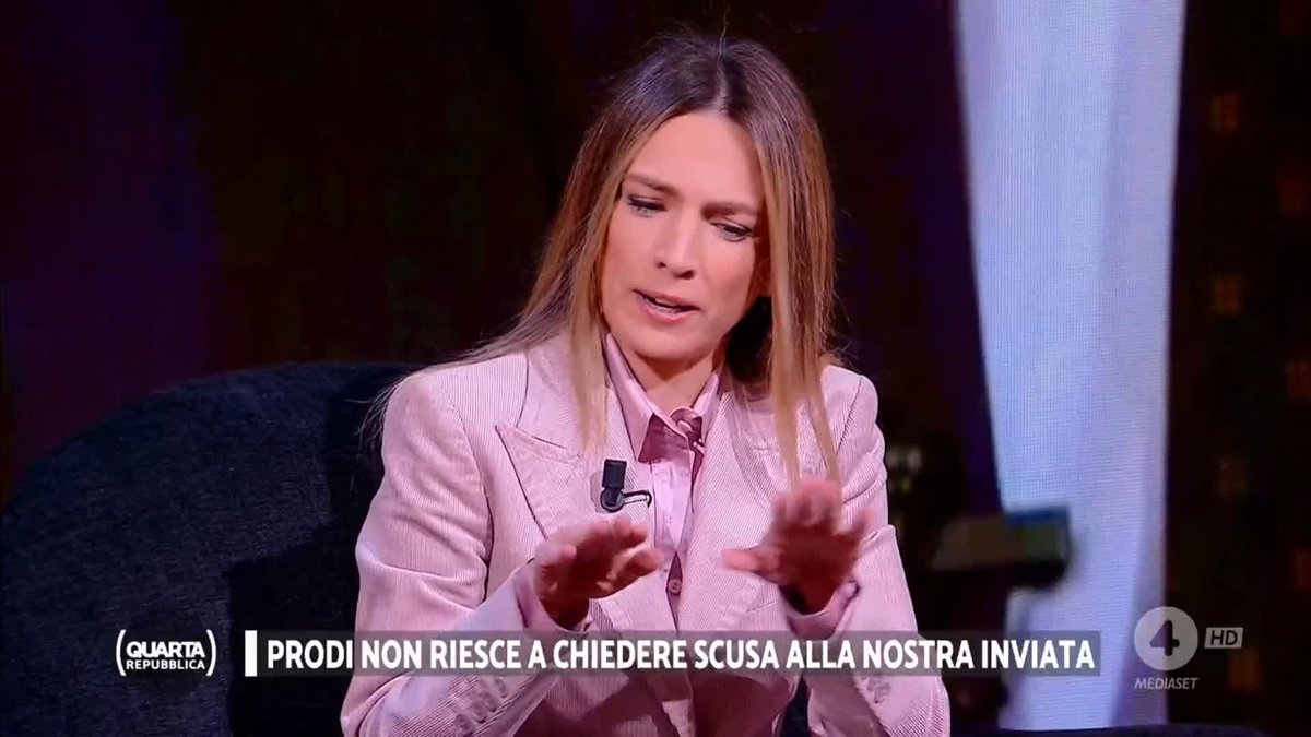 "E' stata messa in discussione la qualità della mia domanda e questo episodio mi dispiace che sarà sempre associato a me." #Orefici #Prodi #quartarepubblica