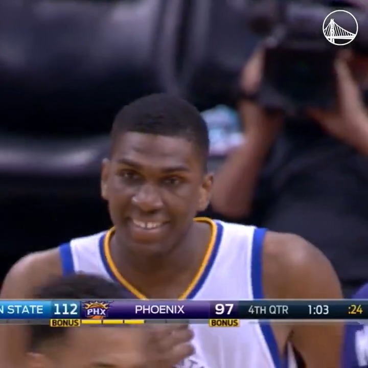 Big man shooting a three! Kevon Looney threes mixtape 📼