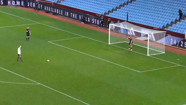 PROCTOR IS THE HERO 🦸 He saves two across the penalty-shootout to send Aston Villa to the #FAYouthCup Final 💜