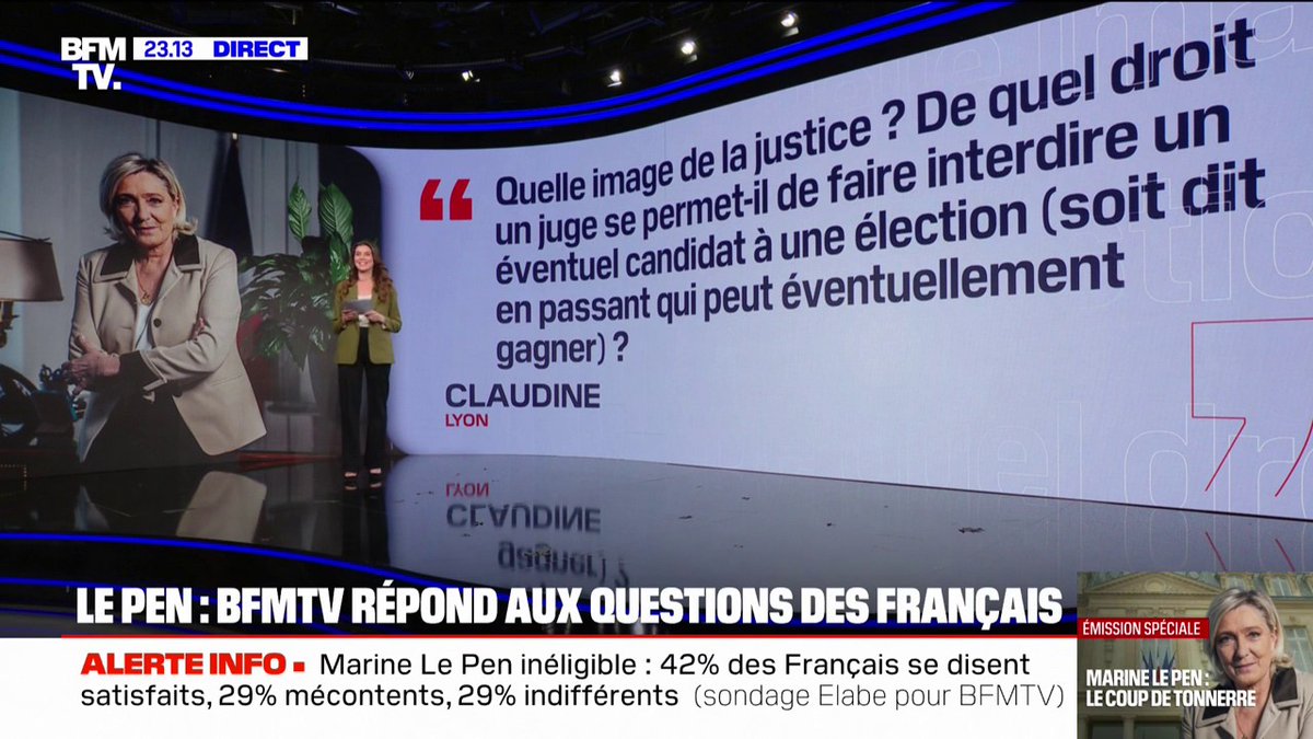 💬 De quel droit un juge se permet-il de faire interdire un éventuel candidat à une élection ? BFMTV répond à vos questions