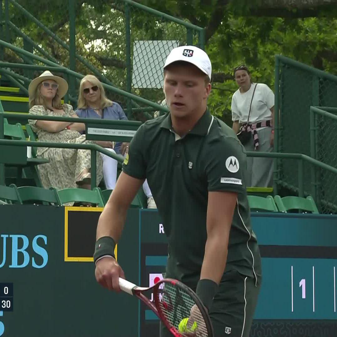 Brooksby is Brooksby-ing 🎾 #USClay