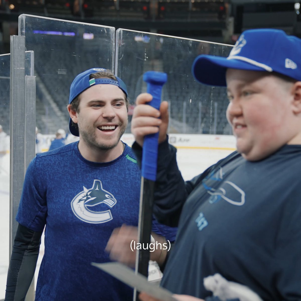 Lincoln’s passion for hockey and airplanes led him on the adventure of a lifetime. Watch as this deserving #Canucks super fan took off on the Air Canada Fan Flight to Las Vegas to see his team take on the Golden Knights! #ACFanFlight