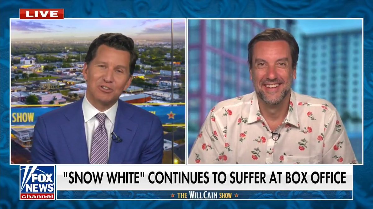 Disney may lose more money on its Snow White remake — hundreds of millions is likely — than any Disney movie has ever lost in its history. I discussed with Will Cain: