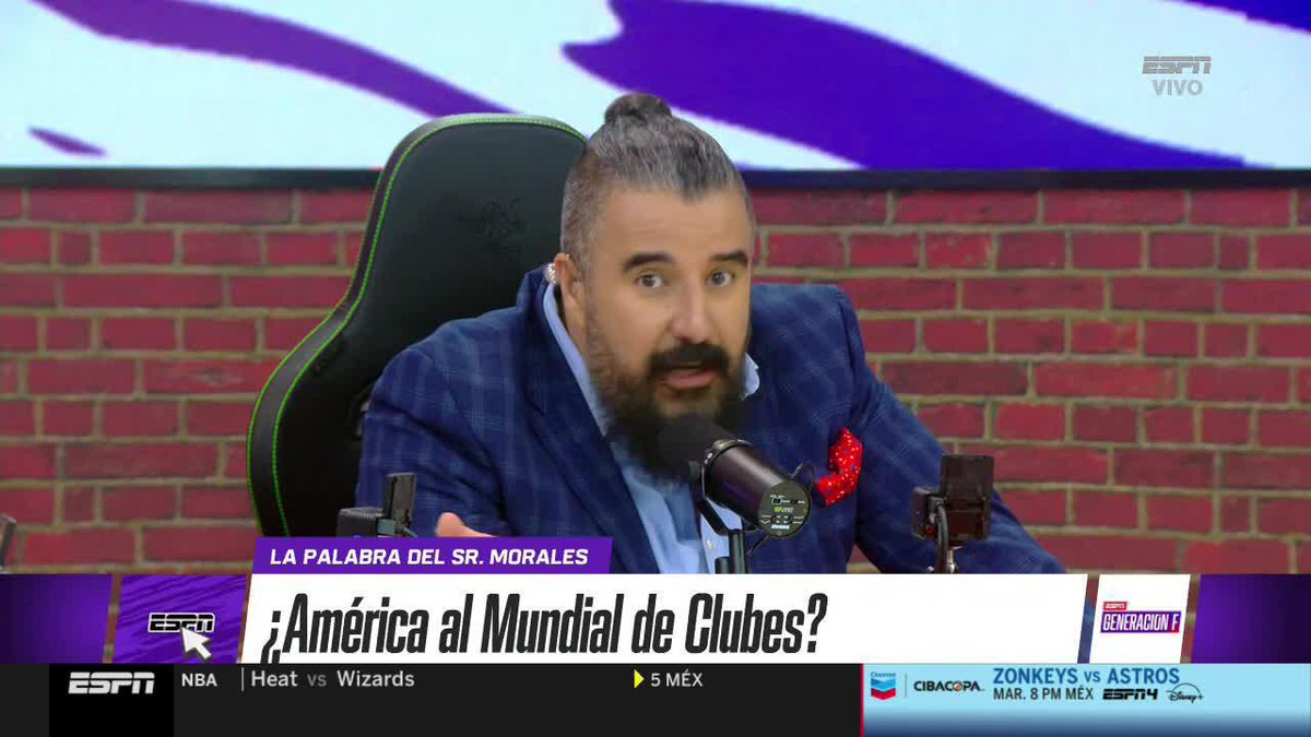 "¿QUÉ CULPA TIENE AMÉRICA DE SER EL MEJOR RANKEADO DE LA CONCACAF?" El mensaje de Álvaro Morales a todos los antiamericanistas 🗣️