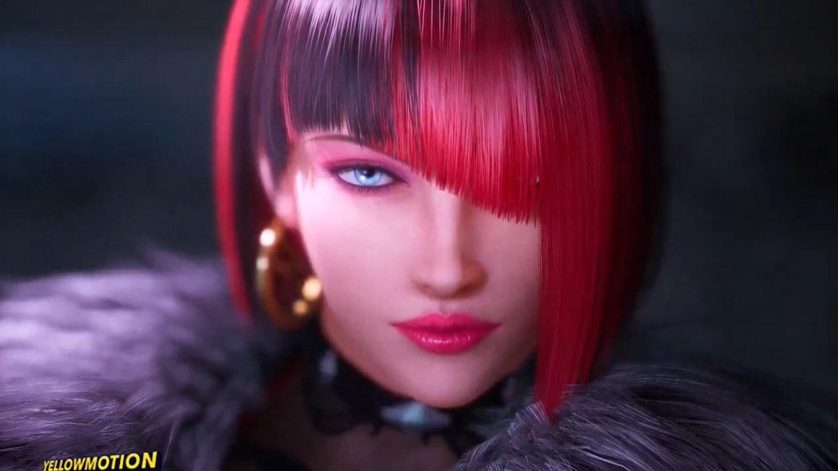 Anna Williams in Main Menu