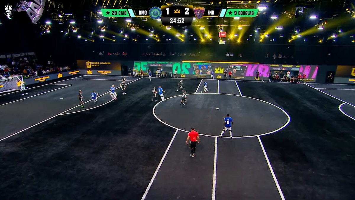 OPA, desimpedidos EMPATA TUDO! 😮 #KingsLeagueBrazil