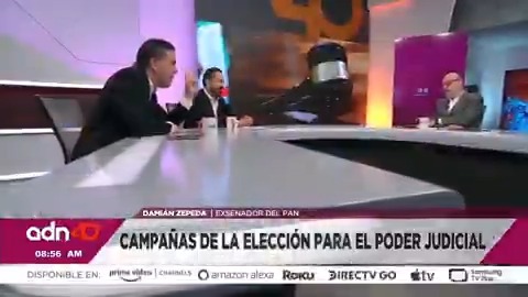 La elección Judicial NO es democracia. Democracia es garantizar al ciudadano un voto libre y razonado. Elegir a quien se considere mejor, con información adecuada. Morena seleccionó candidatos, impulsó afines y organizó una simulación. Urge mejorar la Justicia, no politiquería. Mesa adnnoticiasmx Ricardo Raphael