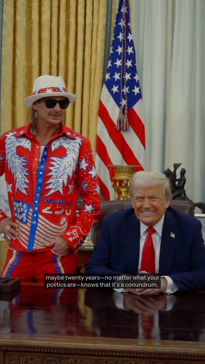 🇺🇸EXECUTIVE ORDER: Combating Unfair Practices in the Live Entertainment Market President Donald J. Trump 🤝 KidRock