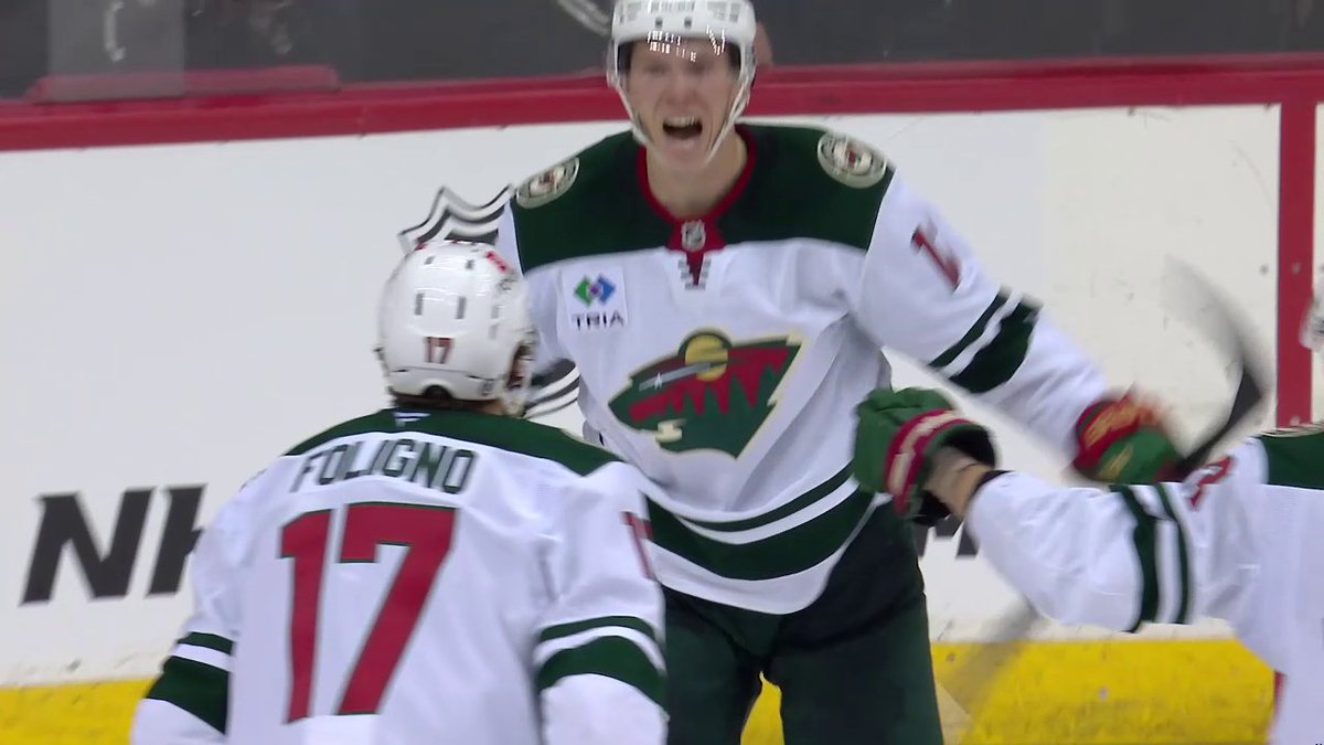 MATT BOLDY 🗣️ He ties the game late with the 100th goal of his career! 📺: NHL Network