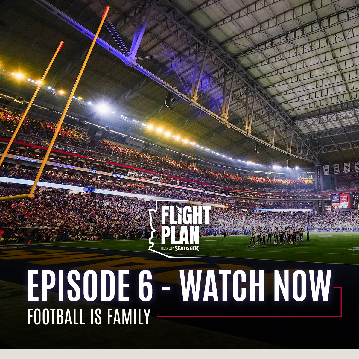The story of the first relocated NFL playoff game, told through the lens of the individuals who made it happen. Flight Plan: Football is Family, out now 👇