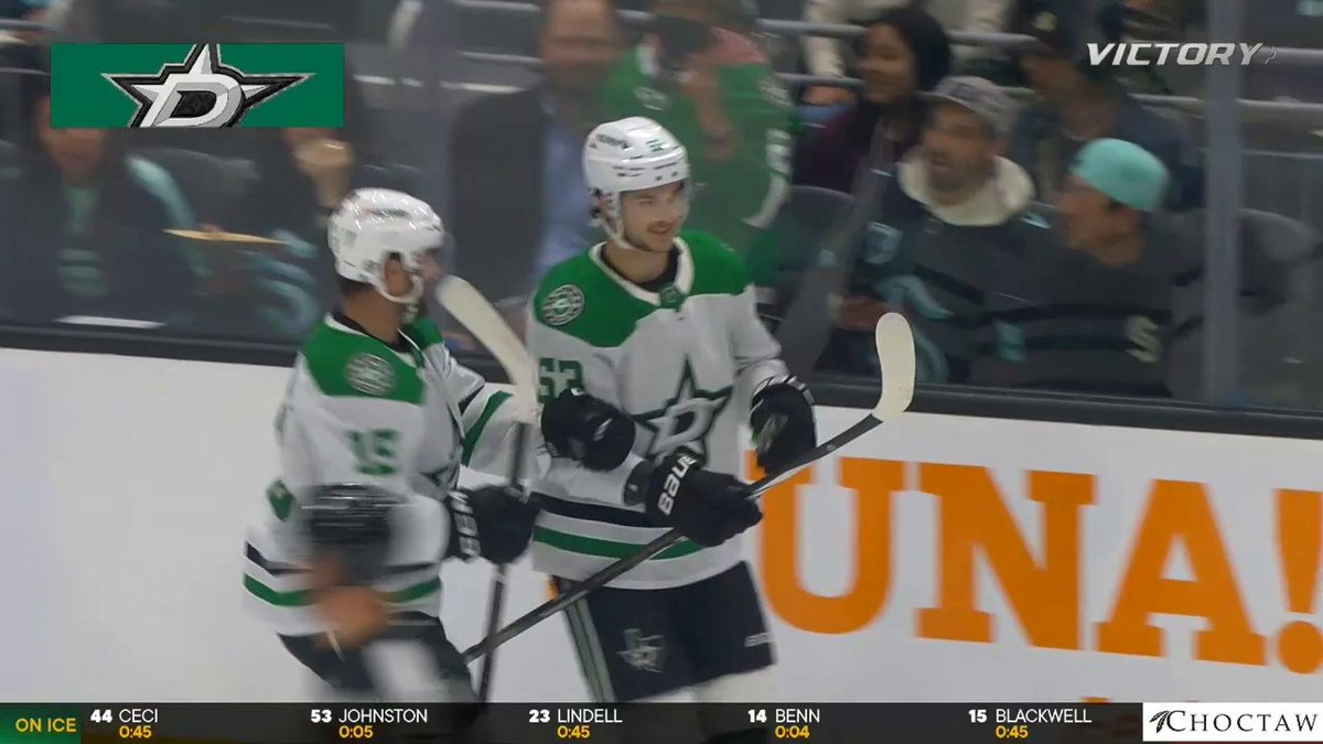 ⭐️ WYATT JOHNSTON CAN'T STOP SCORING ⭐️ That's five games in a row for the young star!