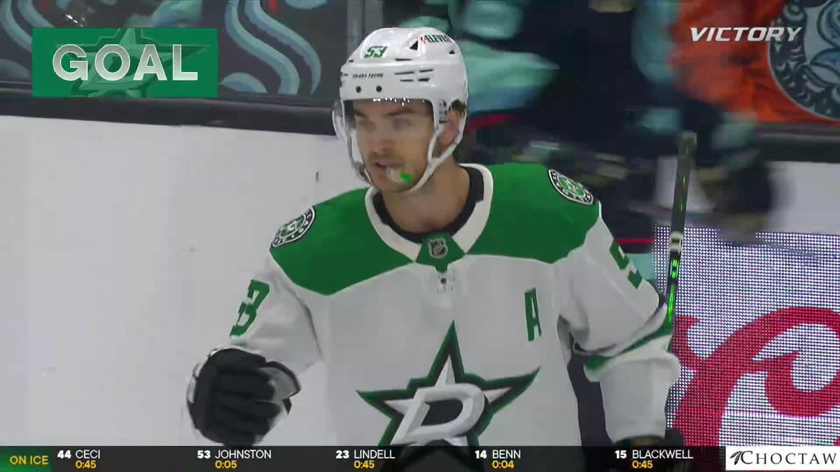 Make it 5 straight games for Wyatt 🔥 Stars lead 2-1