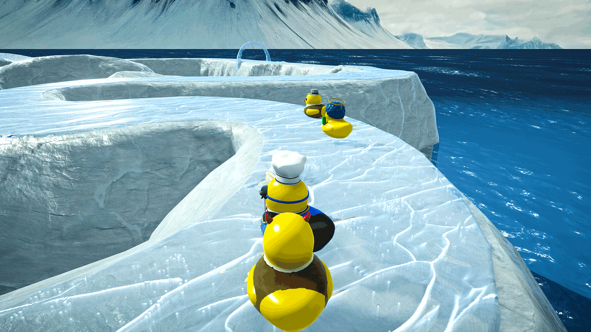 Check out the trailer for Slowly Sliding Ducks, a new multiplayer party gaming coming soon to PC.