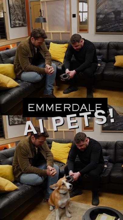We're excited to reveal that AI Pets will soon be making an appearance in Emmerdale! 🐶 Take a look at how this cutting-edge technology will work 🎬 #Emmerdale