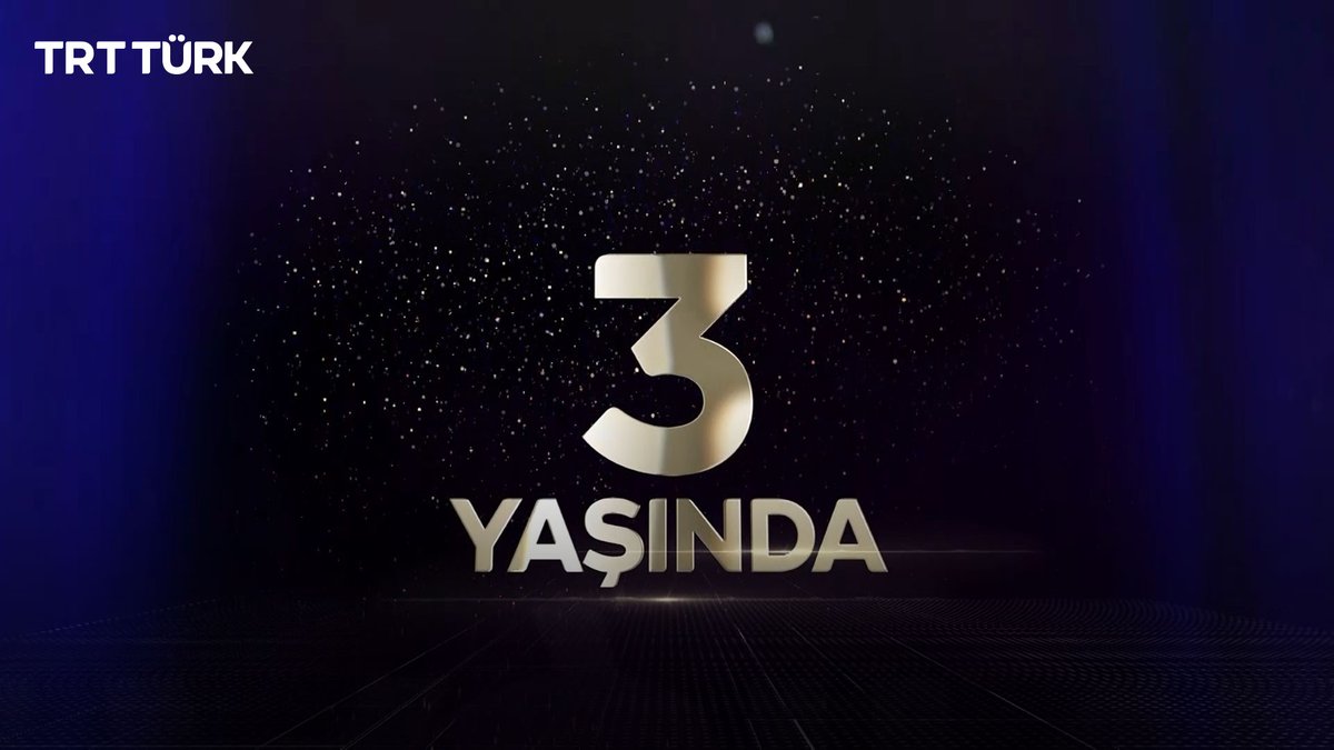 3️⃣ yıl önce çıktık yola… #Avrupa’nın dört bir yanındaki Türklerin sesi olmak için. 📺 Yüzlerce program... ❤️ Milyonlarca gönül… #TRTTÜRK 3️⃣ yaşında! 🥳 "Siz neredeyseniz, biz oradayız."