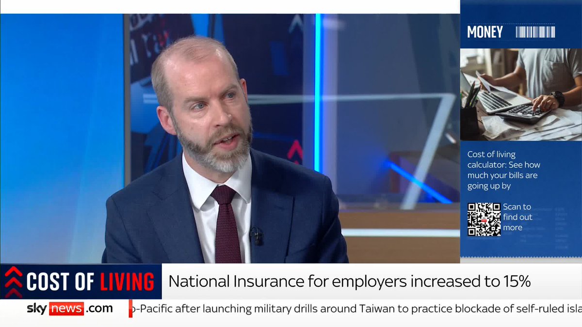 'Are you hopeful that the Trump import tariffs that will arrive tomorrow will be reversed?' - Wilfred Frost Jonathan Reynolds : 'I am. The decisison lies with Trump. The longer we don't have a resolution, the longer we will have to consider our position.'