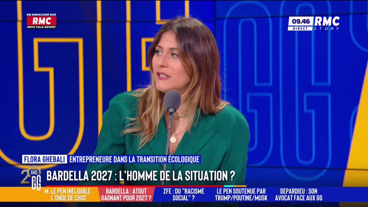 🧑⚖️ Bardella, un plan B gagnant : "C'est une coquille vide, un tikTokeur." 🗣️ Flora Ghebali : "Bardella, c'est comme le tofu, ça prend le goût qu'on veut lui donner. J'attends qu'il se fasse lobotomiser par n'importe quel candidat au débat du second tour." #GGRMC