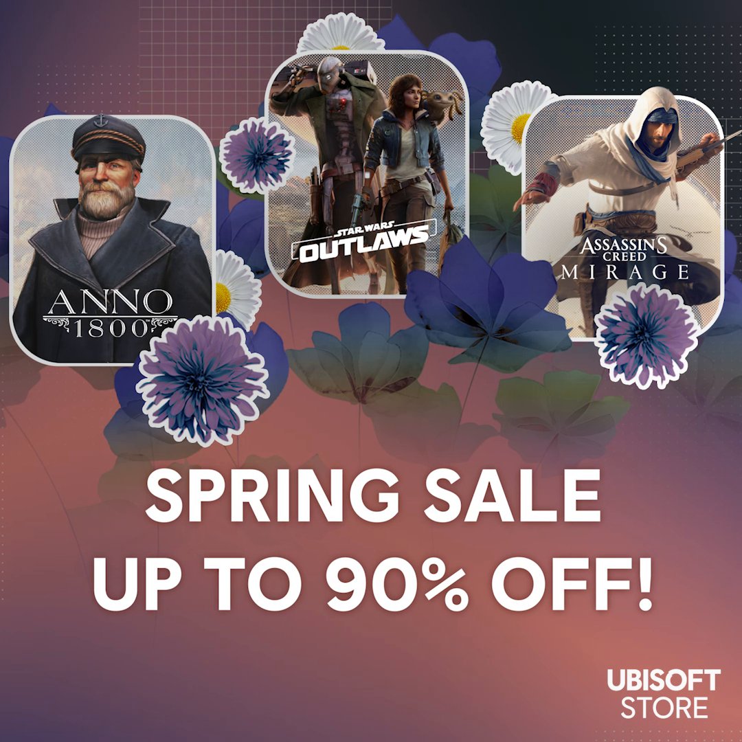 Spring Sale is in full swing! 🌸 Refresh your game library with up to 90% off our games! Get these deals while they last! 🎮 👉