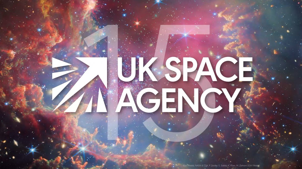 We’re celebrating our 15th birthday today! 🎂 🎊 📺 Check out some of our proudest achievements since forming in 2010, from Tim Peake’s mission to the International Space Station, to the UK’s involvement in the JWST. 🌌👇