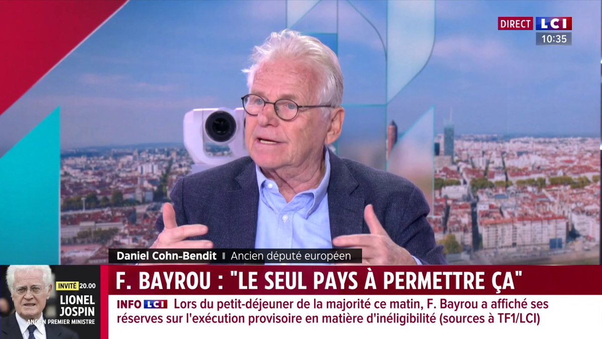 Condamnation de Marine Le Pen : "Victime, elle sait faire (...) La cour d'appel ne changera rien", estime Daniel Cohn-Bendit, ancien député européen