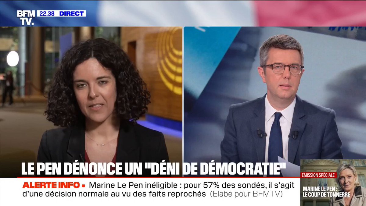 Le Rassemblement national veut passer de coupable à victime ! Il est inacceptable que des juges soient menacés. La meilleure réponse, ce sera de battre l’extrême-droite dans les urnes.