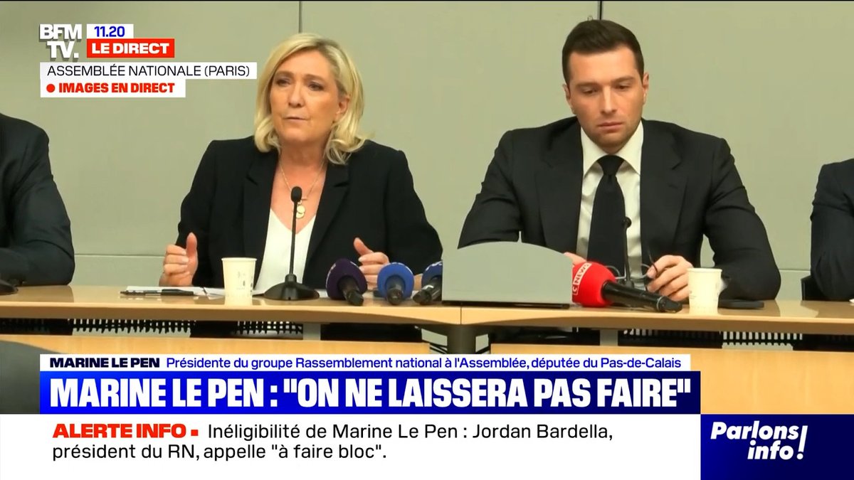 Dans des affaires aussi graves que celles-là, les masques tombent. Des adversaires politiques, attachés à la démocratie, se sont scandalisés de cette décision. Il y en a eu aussi, sans foi ni loi, qui se sont réjouis de cette décision. Les Français jugeront ces comportements.