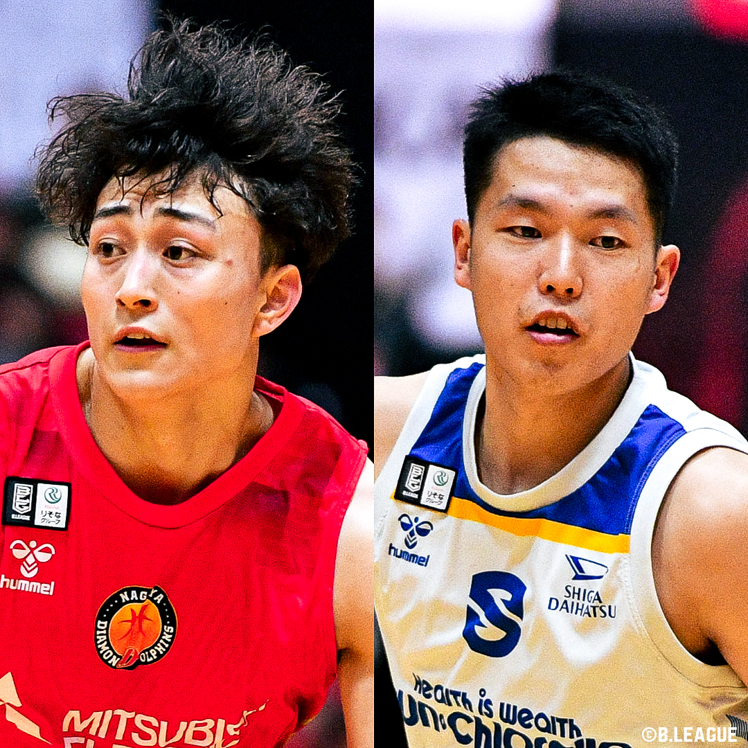 明星大学同級生🌟 切磋琢磨しあった2人がプロ初対決💥 名古屋D#3 加藤 嵩都（PG｜178cm） 滋賀#6 岡田 泰希（PG・SG｜176cm） 加藤嵩都 名古屋ダイヤモンドドルフィンズ 公式 岡田泰希 滋賀レイクス SHIGA LAKES #Bリーグ #りそなグループ