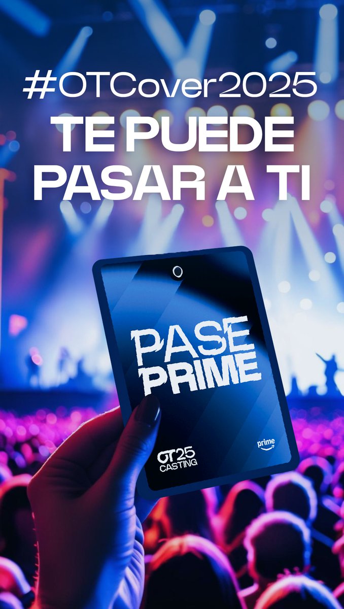 ✨ naiara, PaulThin, RUSLANA, Juanjo, Lucas Curotto, kiki y Salma fueron Pase Prime 🎤 #OTCover2025, te puede pasar a ti. 💙🎶