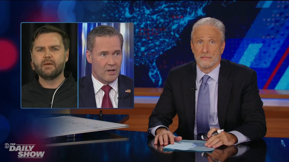 .Jon Stewart's advice to federal workers trying to keep their jobs: just do whatever they're doing at the Department of Accidentally Texting War Stuff to Reporters