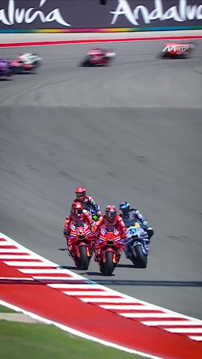Two for the price of one! 💥 Marc Márquez's double overtake is the indisputable winner for the fans 🤝 #AmericasGP 🇺🇸