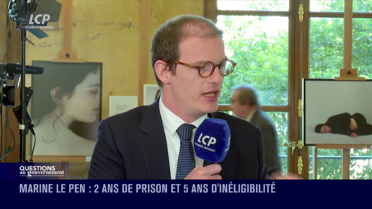 Condamnation de Marine Le Pen : "Attaquer les juges, parler de politisation, de manigance, de complotisme, c'est extraordinairement grave", estime Pierre Cazeneuve. "Ce que fait le Rassemblement national, c'est souffler sur les braises, alimenter le complotisme." #DirectAN #QAG