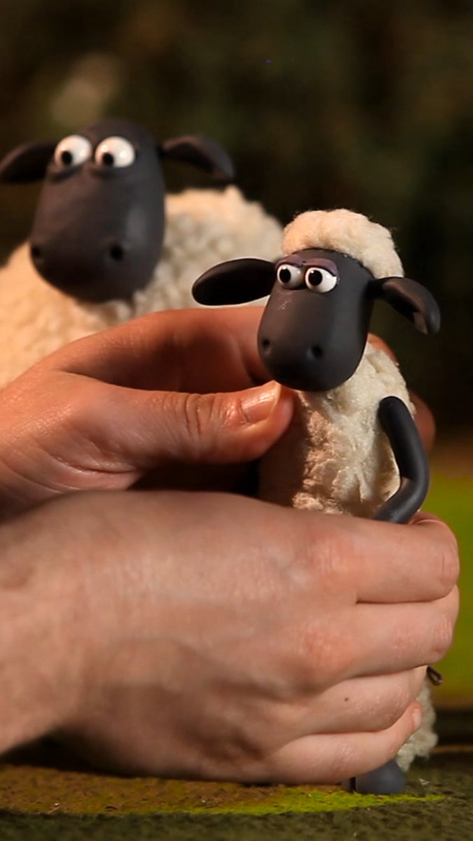 Never work with children or animals…including sheep! When you’re an animator at Aardman, you never know what the talent gets up to when you’re not around 😊#AprilFoolsDay