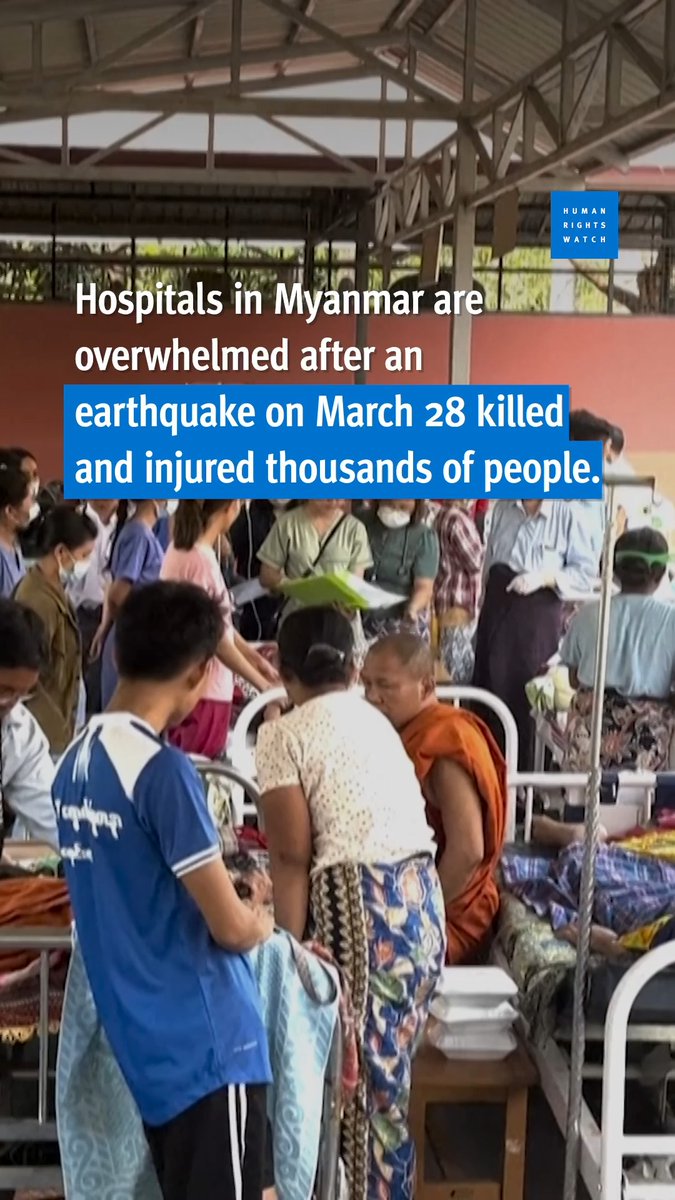 The devastating earthquake in Myanmar on March 28 has worsened an already dire humanitarian situation for millions of people in the country. The military junta should allow immediate access to humanitarian aid for survivors and lift restrictions that impede emergency response.