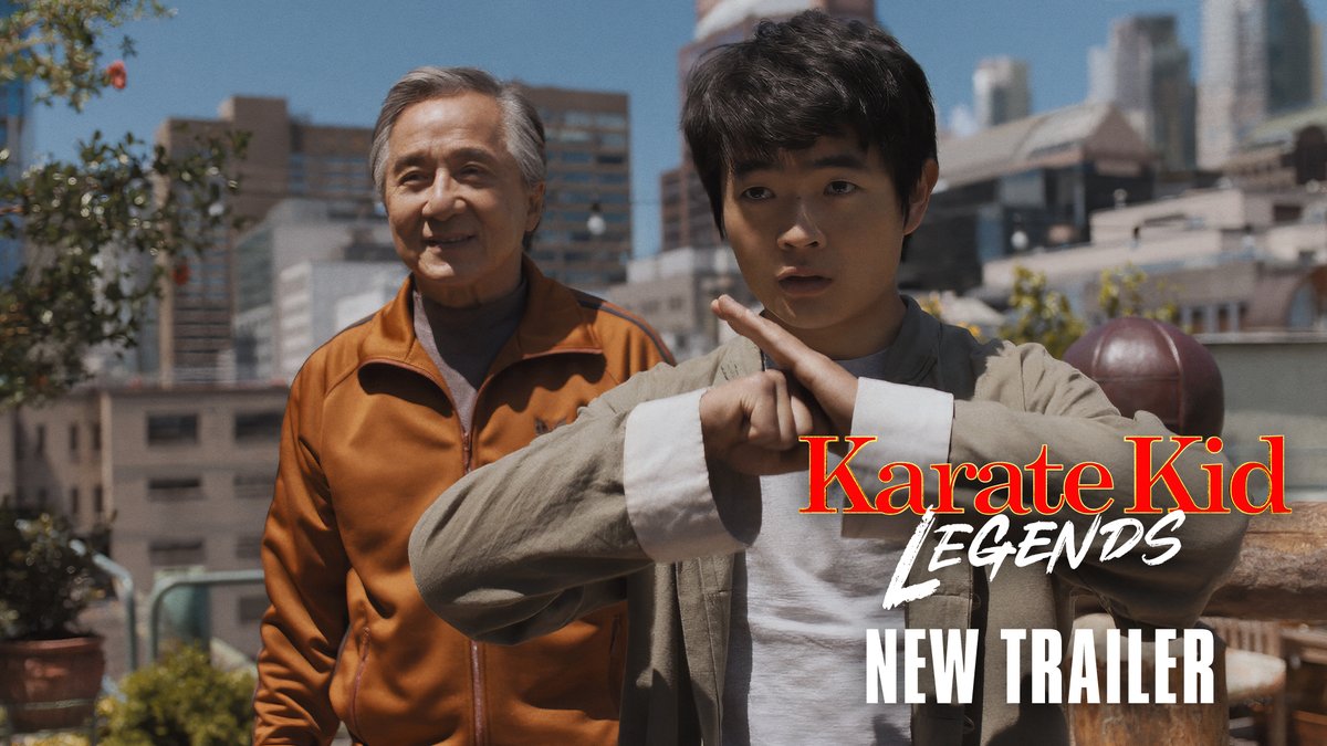 Remember what you’re fighting for. Jackie Chan, Ben Wang, and Ralph Macchio star in Karate Kid: Legends - coming soon exclusively to movie theatres. #KarateKidMovie
