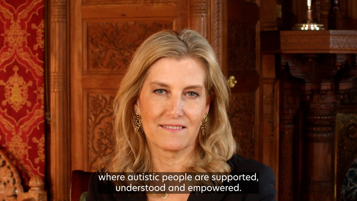 We’re delighted to mark the start of #WorldAutismAcceptanceMonth with a message from our Royal Patron, The Duchess of Edinburgh. 💜