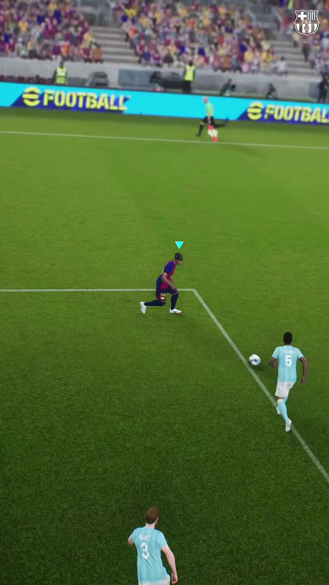 Robert Lewandowski's goal in the first leg of the Copa del Rey semifinals. 🕹️ eFootball