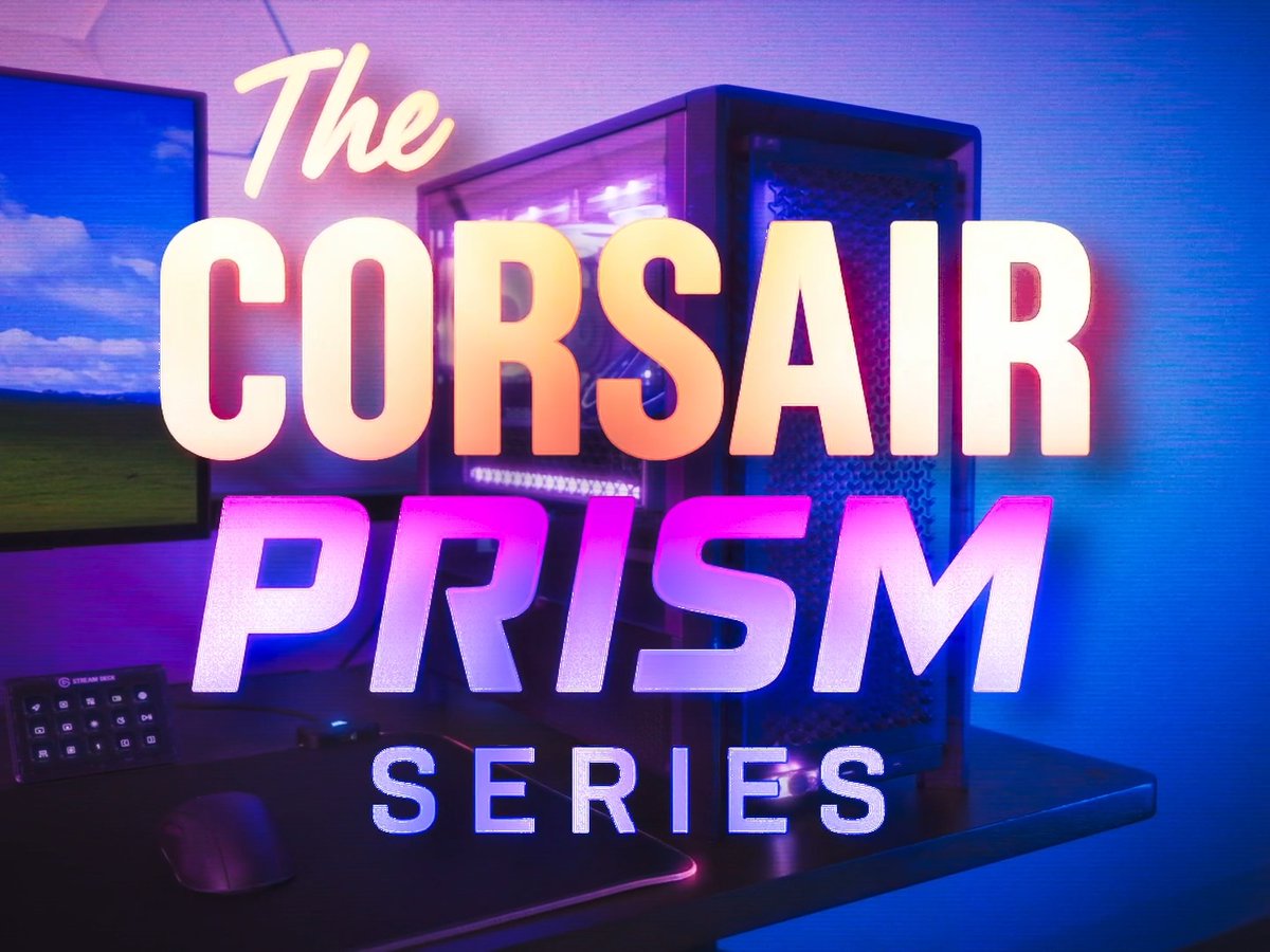 We’re bringing translucent back. Introducing the CORSAIR PRISM Series all your favorite tech in iconic Atomic Purple. 🟪: