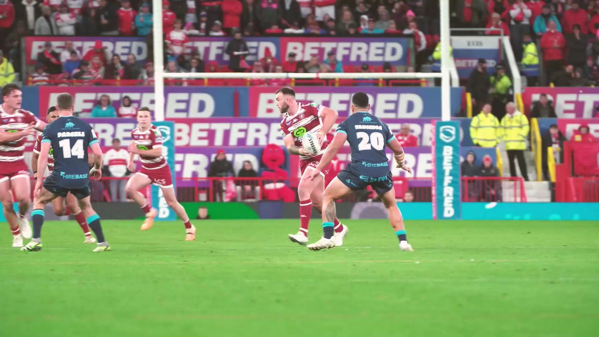 🔥 French with the dummy last time against Hull KR! 🎟️ Head to Hull KR. Limited away tickets remain ➡️ #WWRL #SLHKRWIG