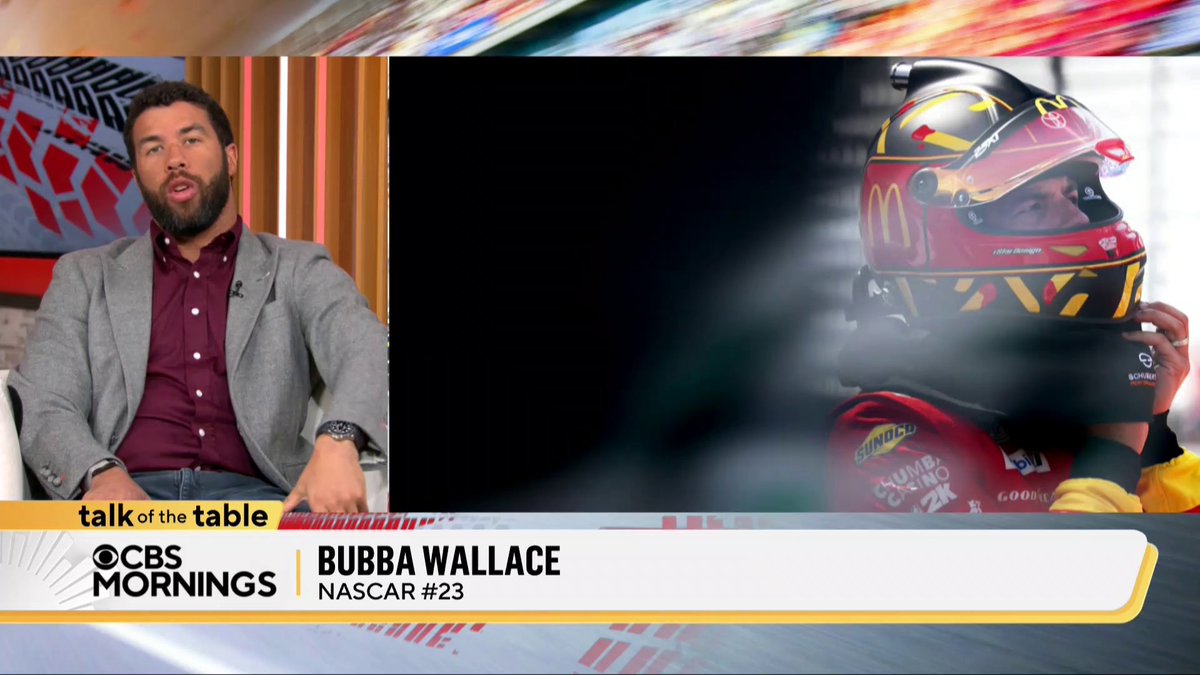 Racecar driver Bubba Wallace says becoming a father has given him a new perspective on life: “I walk a little bit lighter.” He tells CBS Mornings about finding joy in the long NASCAR season and how he and his wife are navigating being first-time parents.