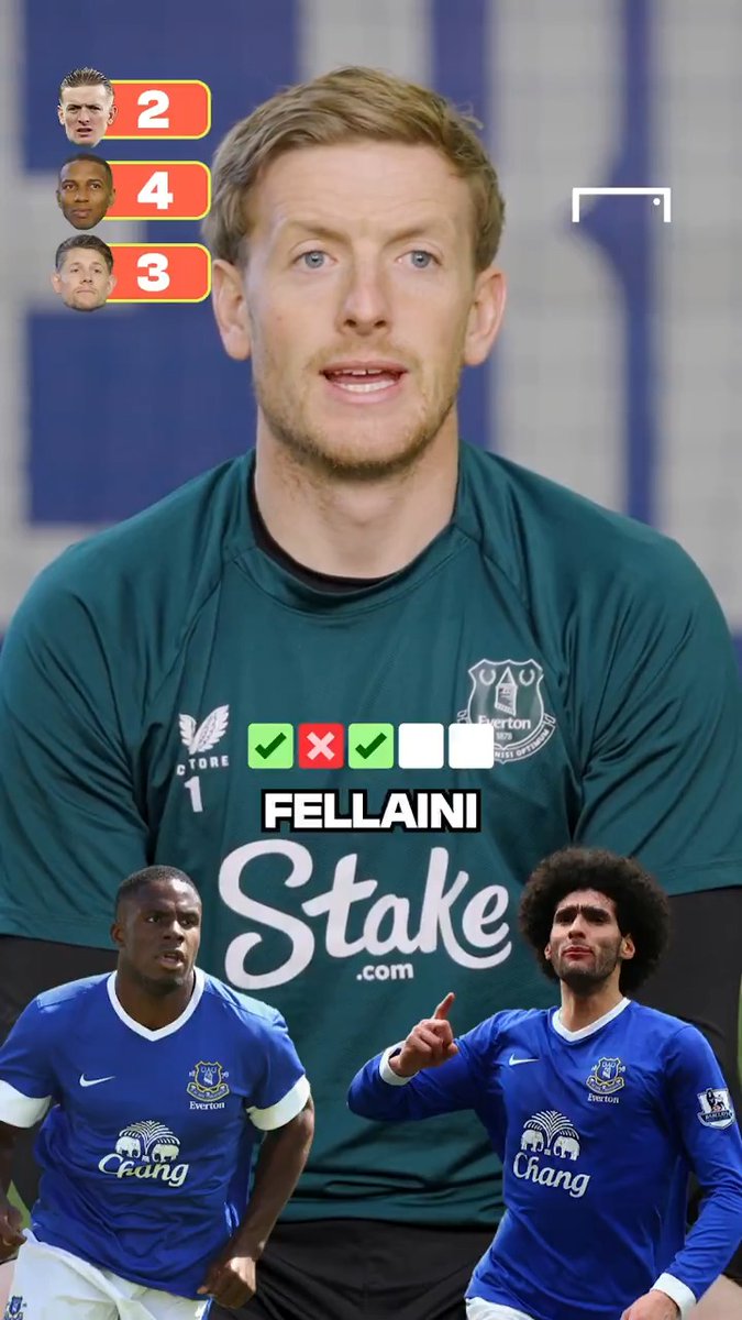 Jordan Pickford, Ashley Young and James Tarkowski take on a quickfire @everton quiz 🧠