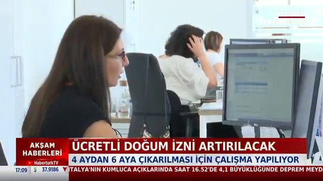 Ücretli doğum izni artırılacak... 4 aydan 6 aya çıkarılması için çalışma yapılıyor.