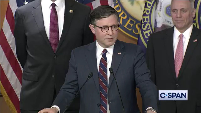 .Speaker Mike Johnson: "We're not de-funding courts. We're not doing anything other than limiting, in this legislation, the ability of a judge to issue a nationwide injunction."