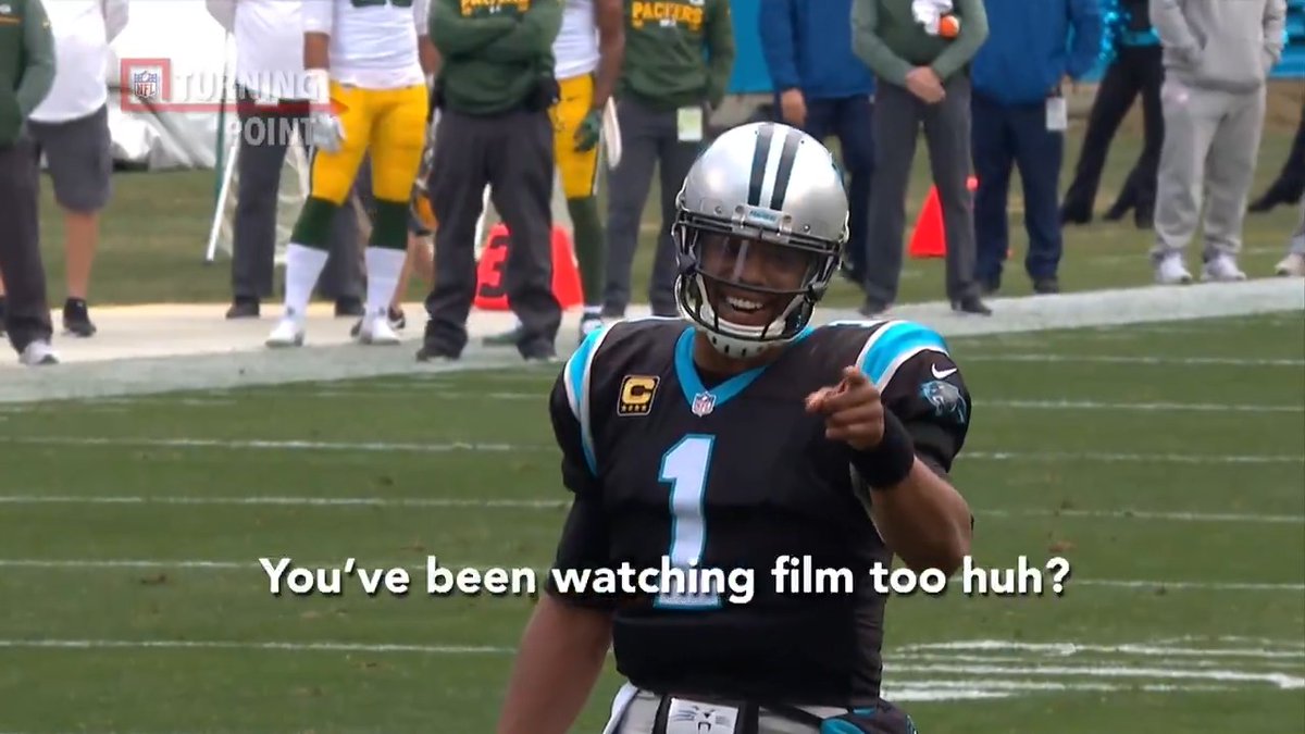 "You been watching film huh? That's cool watch this." Cam Newton really said "I'm him" mid-play 😮‍💨 Carolina Panthers