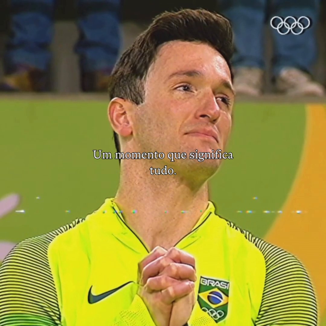 É sobre isso. ❤️🥈 O sentimento do Diego Hypolito 🤸‍♂️ no pódio que fez todo mundo se emocionar. 🥹#MoreThanSport