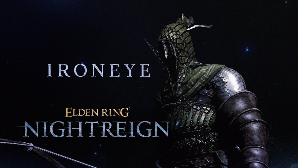 Swift and unwavering, let your arrows bring death. May your aim be true, and cut through the darkness. Pre-order #ELDENRING #NIGHTREIGN: