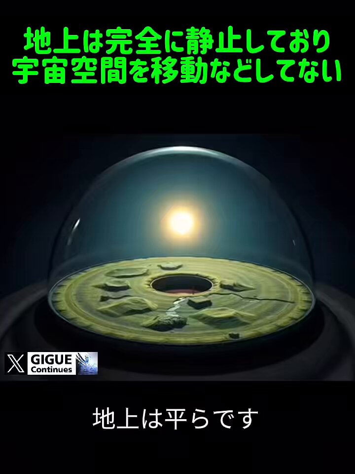 🟥シンプルに申し上げておきます 【この地上は完全に静止しており、無限に広がる宇宙空間を超高速で回転移動などしてない】 この地上は平面であり、NASA宇宙の学校から教わったとおりの球体地球儀スピニング回転ボールではありません。 まだこの球体説のウソに気付けないまま毎日を忙しくし同じような日々過ごし、一生涯かけても理解できないで終える人にならないでください。 このページに来た方は、この世の最大の欺瞞に踏み込むチャンスがあります。この世界一のウソを見極め、確かめてください。 それでも、この世のおそらく7割、半数以上はこのウソに気付けないまま、または認めようとしないまま終えるのでしょうね 別にあなたがずっと最期まで、NASA宇宙空間を愛して信じていれば良いことです。