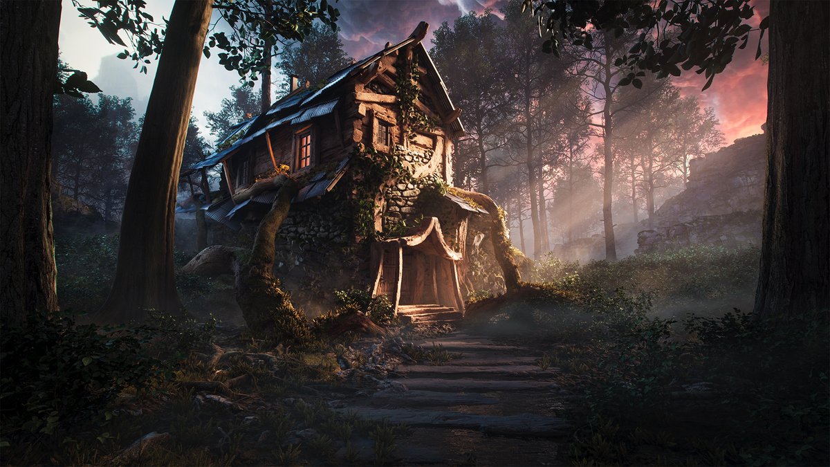 Stuck in Roots by Lighting Artist Karim Yasser is an environment made using Unreal Engine 5.5.1 which takes us deep into the woods 🌳 The creation of this project is rooted in Quixel Megascans assets, unique meshes made with Unreal's modelling tools, Lumen and Nanite. Through these tools, Karim was able to approach the project like a canvas to create a more stylized look with higher quality lighting on.