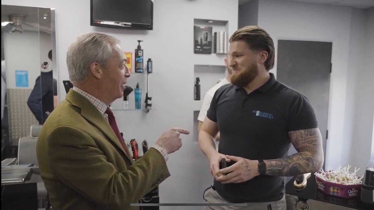 I found a high street barber shop that isn’t Turkish!